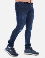 Jean Skinny Hombre Azul Oscuro