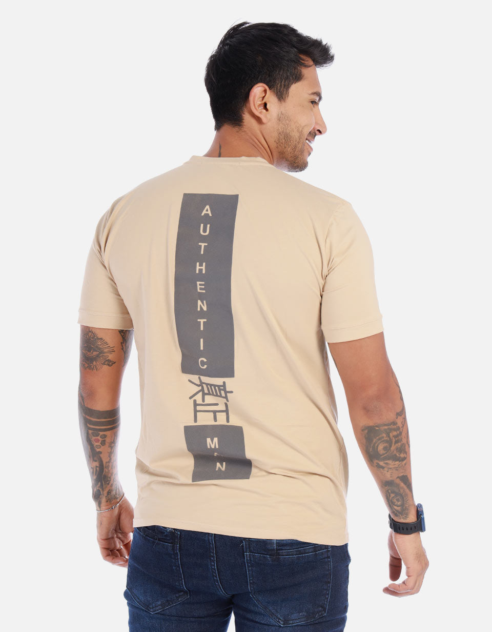 Camiseta Casual Hombre Estilo Urbano