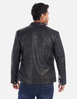 Chaqueta Casual de Hombre en Cuero