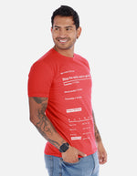 Camiseta para Hombre estampado cuello redondo
