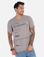 Camiseta para Hombre estampado cuello redondo