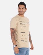 Camiseta para Hombre estampado cuello redondo