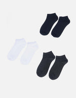 Set x 3 Medias Invisibles Transpirables Tejido Microperforado