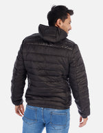 Chaqueta Acolchada Hombre con Capucha
