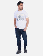 Camiseta Urbana para Hombre Manga Corta con Estampado