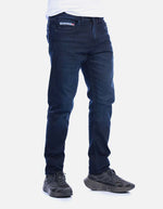 Jean Clásico para Hombre con Lavado Azul Oscuro - Slim Fit