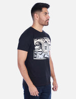 Camiseta Urbana para Hombre Manga Corta con Estampado