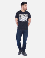 Camiseta Urbana para Hombre Manga Corta con Estampado