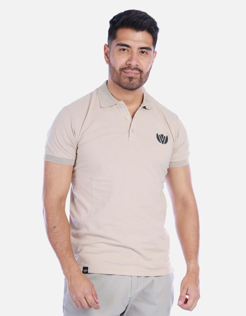 Camiseta Tipo Polo para Hombre Manga Corta