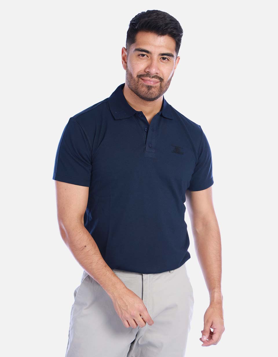 Camiseta Tipo Polo para Hombre Manga Corta