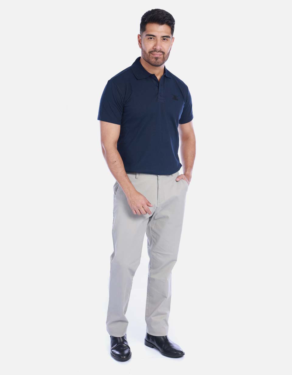 Camiseta Tipo Polo para Hombre Manga Corta