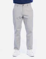 Pantalón Tipo Chino para Hombre en Dril - Gris Claro