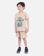 Conjunto Infantil Camiseta y Bermuda para Niño