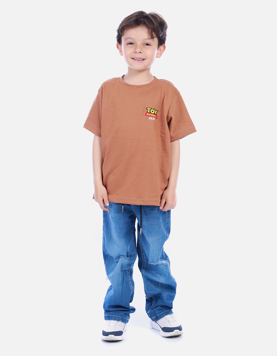 Camiseta Infantil Gris Erizo Velocista para Niño
