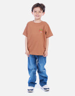 Camiseta Infantil Gris Erizo Velocista para Niño