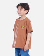 Camiseta Infantil Gris Erizo Velocista para Niño
