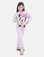 Conjunto Infantil Buso y Sudadera Ratoncita Moño para Niña
