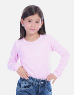 Camiseta Manga Larga Negra Básica para Niña