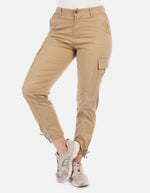 Pantalón cargo para Mujer con Bota ajustable