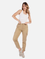 Pantalón cargo para Mujer con Bota ajustable