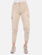 Pantalón cargo para Mujer con Bota ajustable