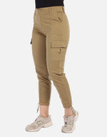 Pantalón cargo para Mujer con Bota ajustable