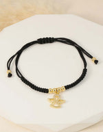 Pulsera Ángel Hilo Negro