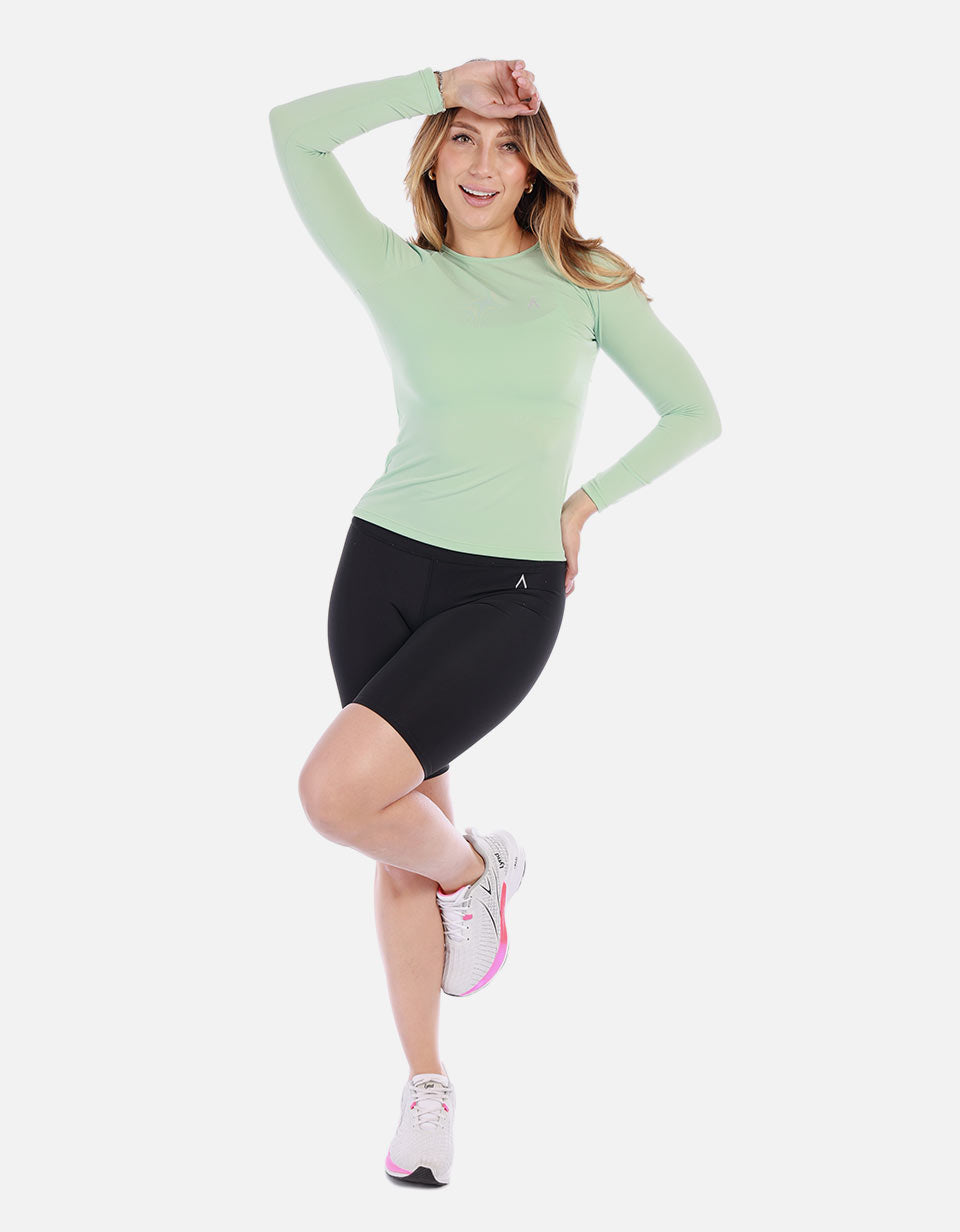Camiseta Deportiva Mujer Manga Larga