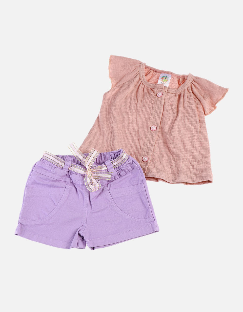 Conjunto para Bebé Blusa + Short