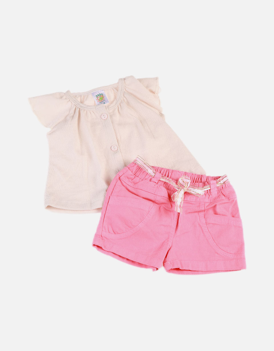 Conjunto para Bebé Blusa + Short