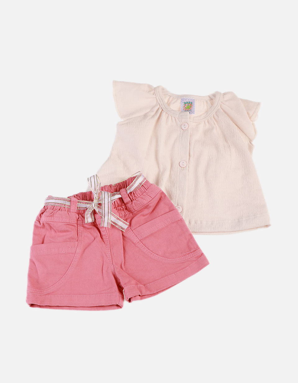 Conjunto para Bebé Blusa + Short