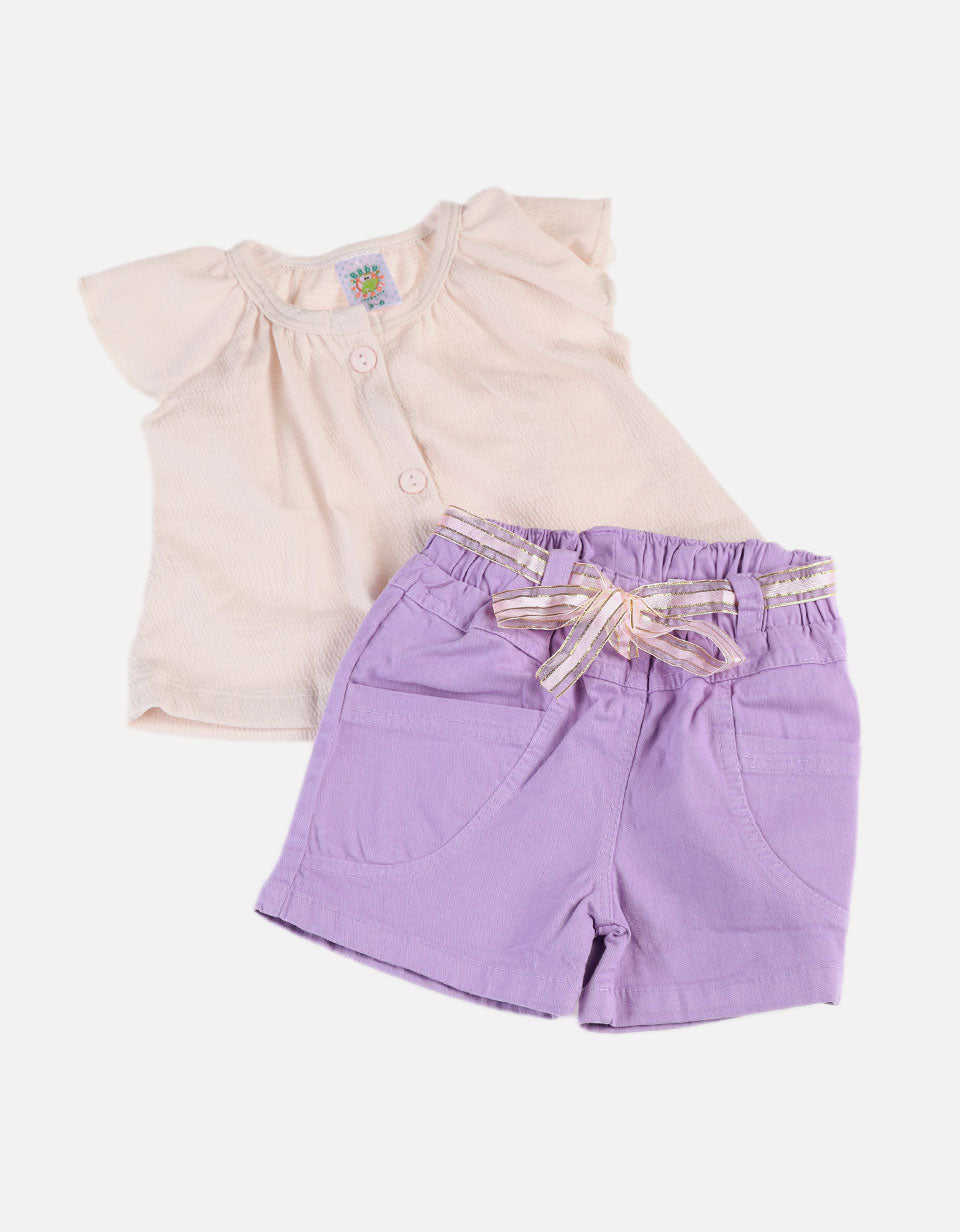 Conjunto para Bebé Blusa + Short
