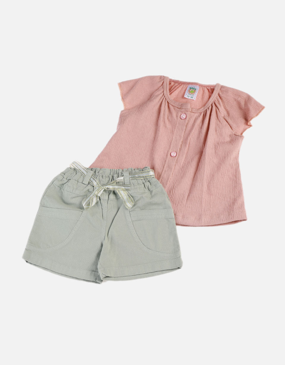 Conjunto para Bebé Blusa + Short