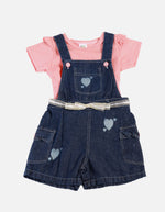 Overol con Blusa para Niña