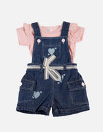 Overol con Blusa para Niña