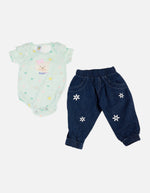 Conjunto para Bebé de Body + Pantalón