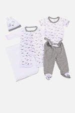 Set Primera muda para Bebé | 5 Prendas