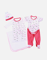 Set Primera muda para Bebé | 5 Prendas