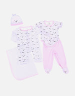 Set Primera muda para Bebé | 5 Prendas