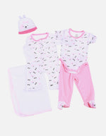 Set Primera muda para Bebé | 5 Prendas