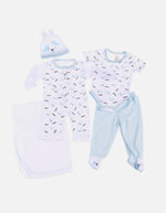 Set Primera muda para Bebé | 5 Prendas