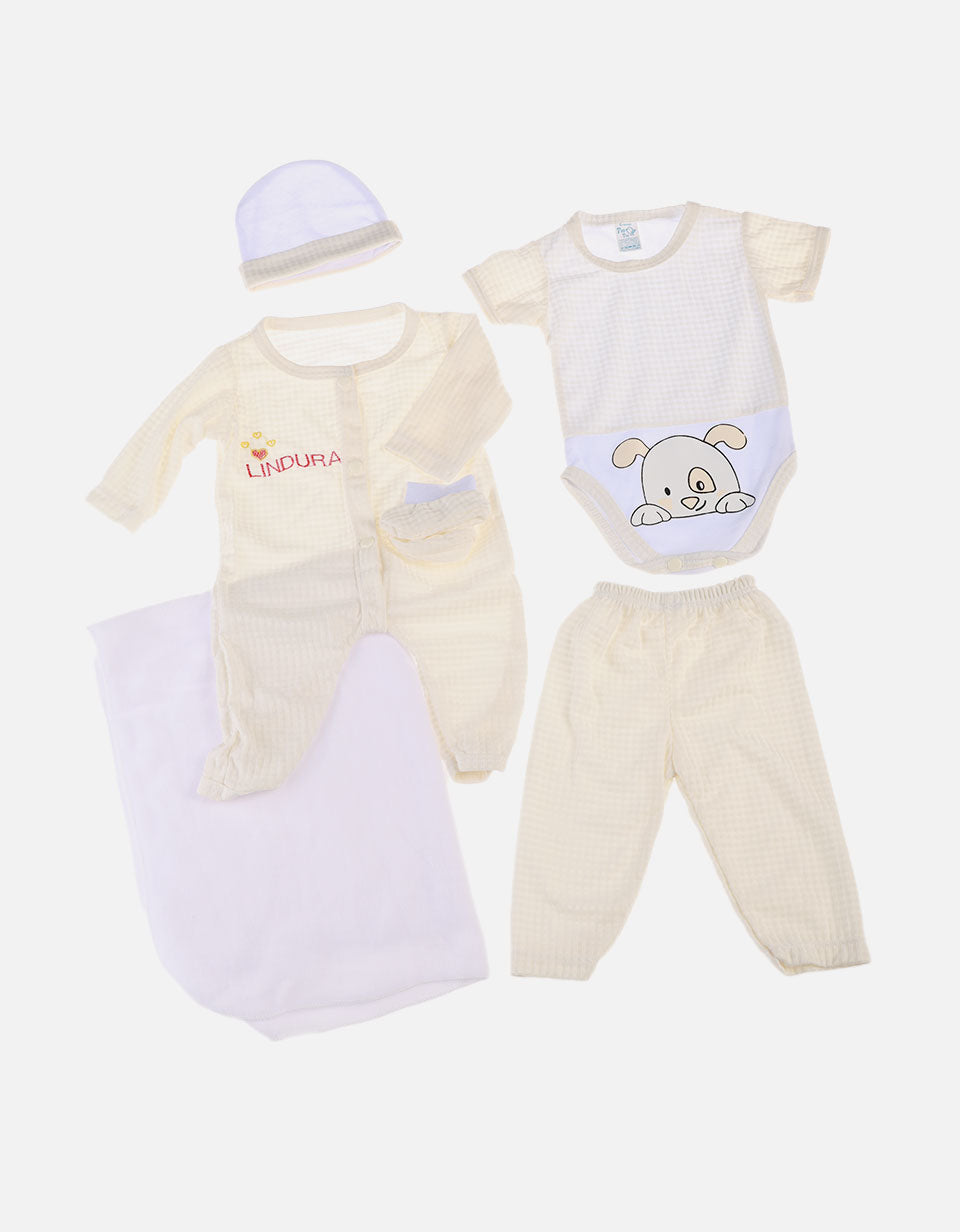 Set Primera muda para Bebé | 6 Prendas