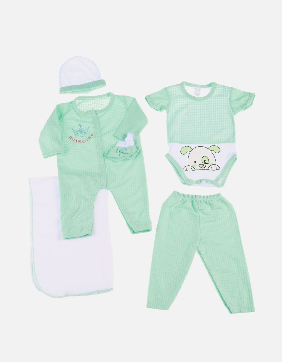 Set Primera muda para Bebé | 6 Prendas