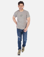 Camiseta básica estampada Hombre