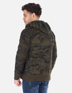 Chaqueta acolchada Camuflada Hombre