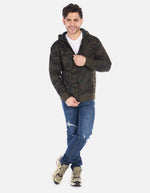 Chaqueta acolchada Camuflada Hombre