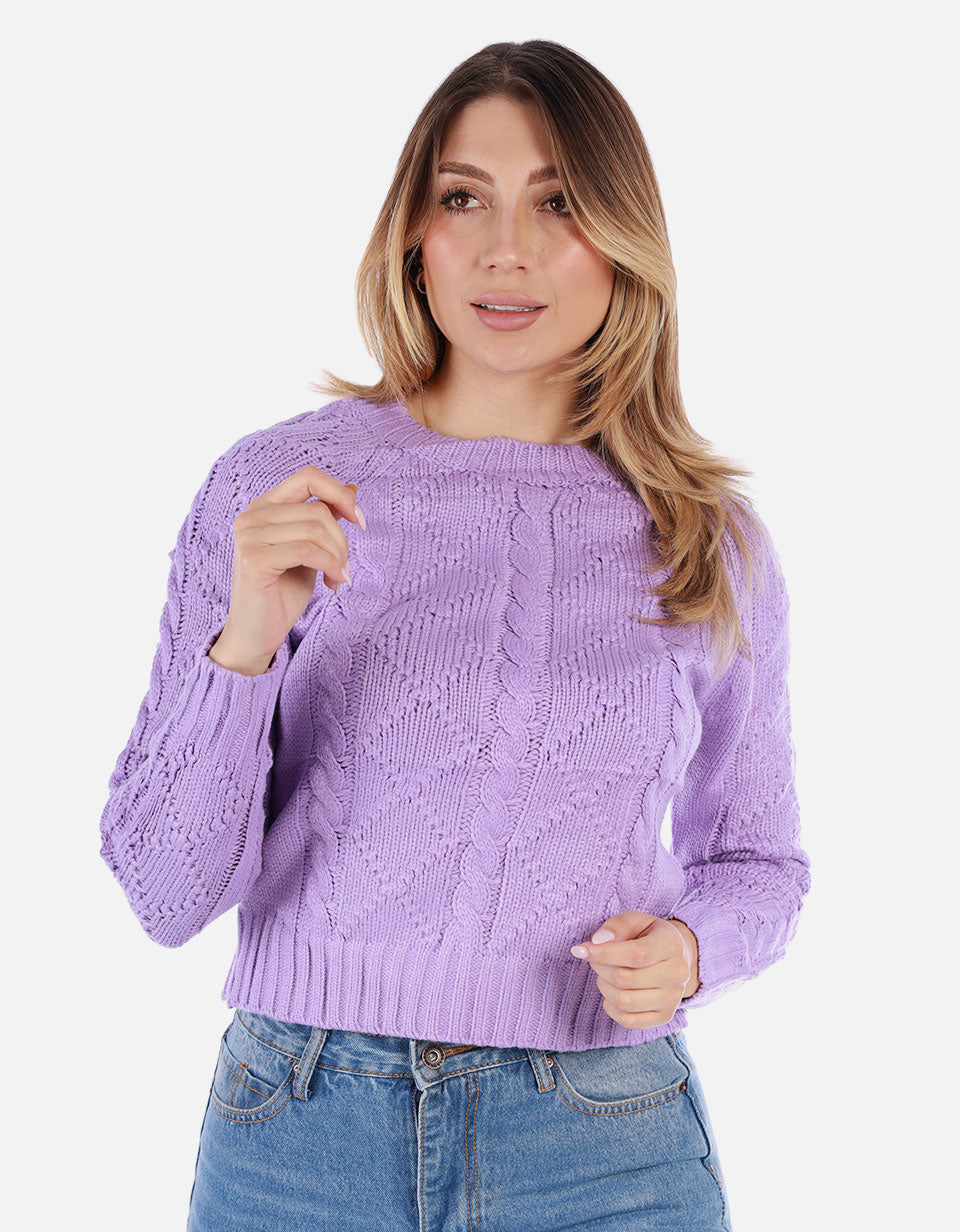 Suéter trenzado para Mujer