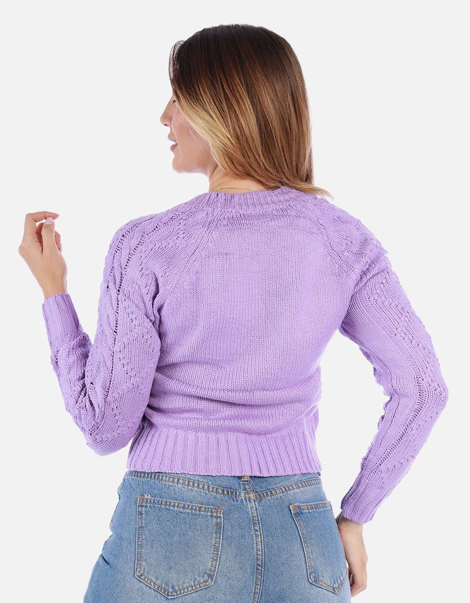 Suéter trenzado para Mujer