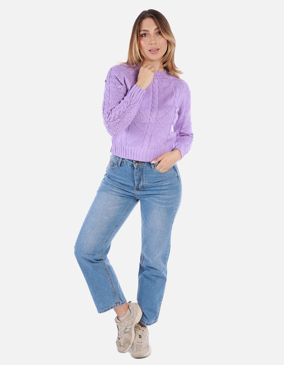 Suéter trenzado para Mujer