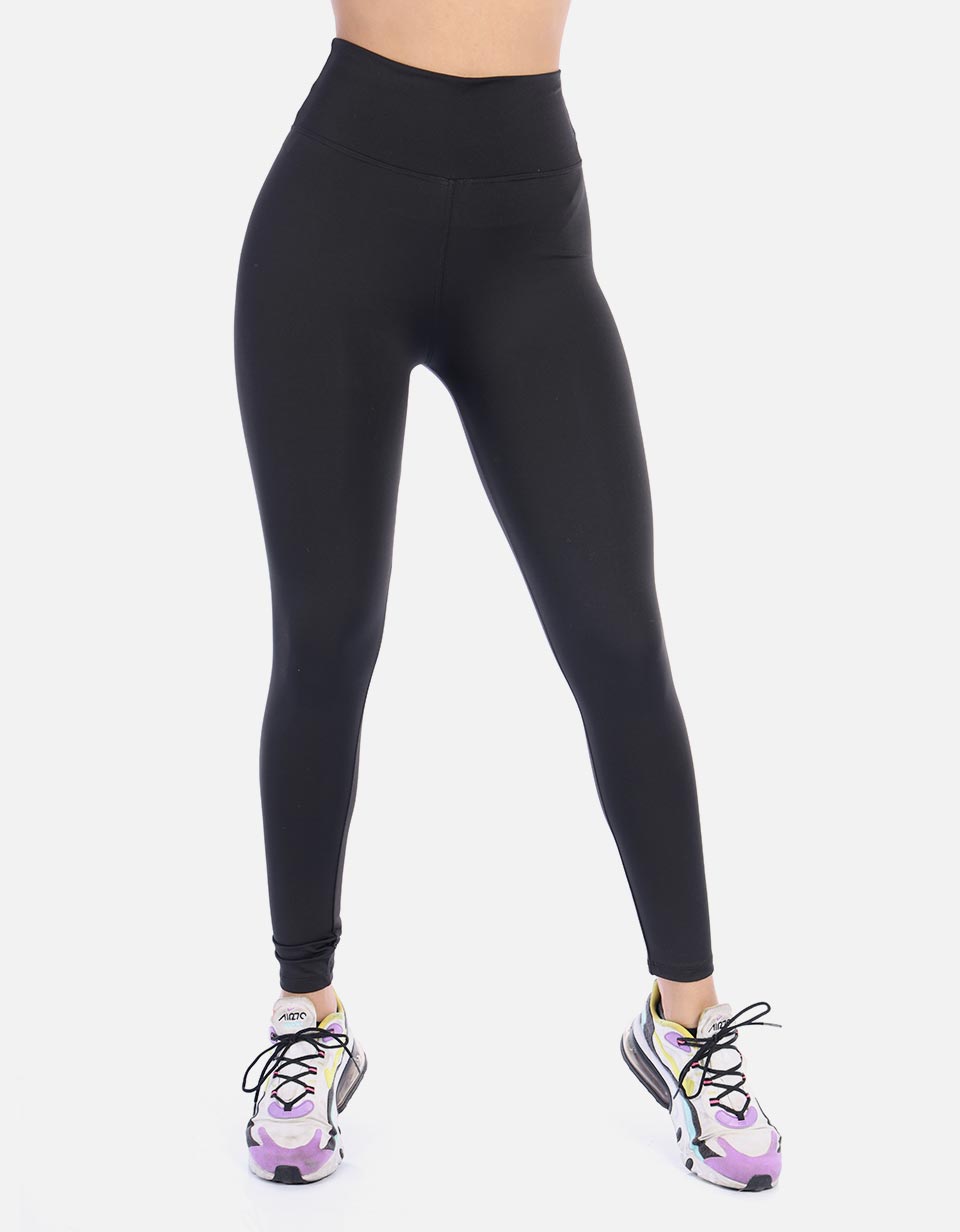 Leggins control abdomen negro para Mujer